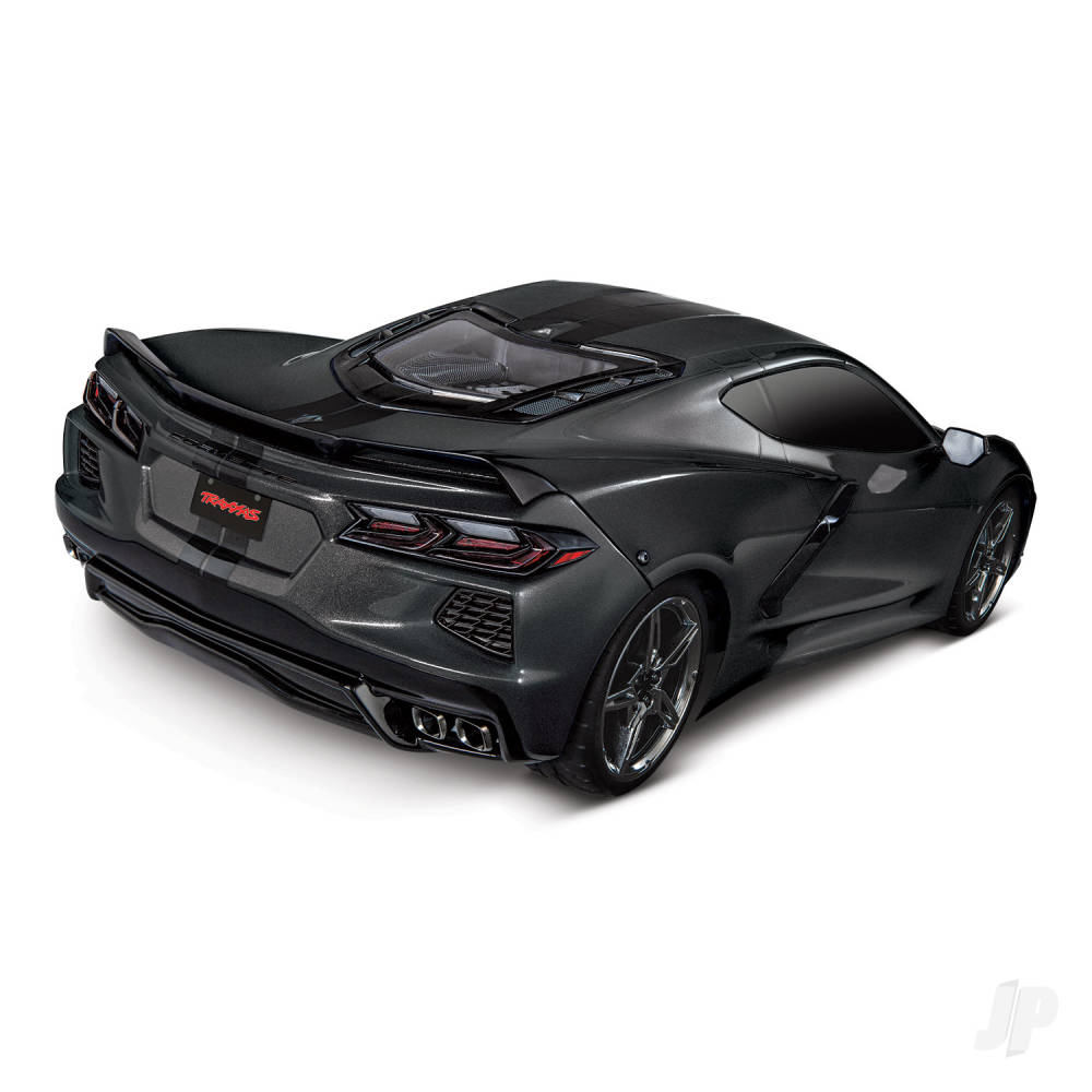 Traxxas Black Chevrolet Corvette Stingray 1:10 AWD Supercar (+ TQ 2-ch, XL-5, Titan 550) 93054-4-BLK
