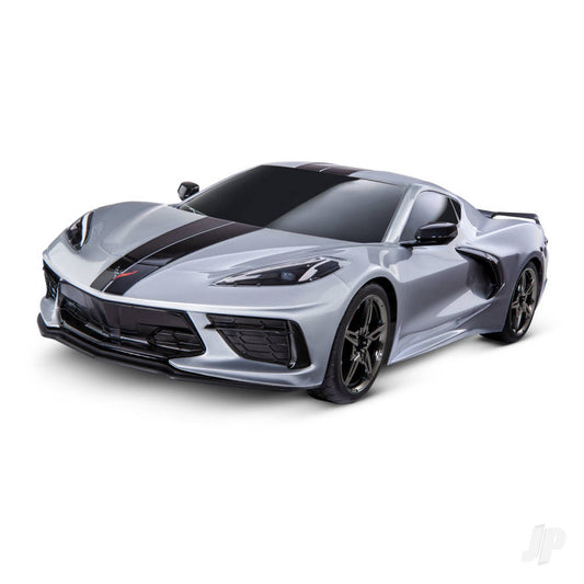 Traxxas Silver Chevrolet Corvette Stingray 1:10 AWD Supercar (+ TQ 2-ch, XL-5, Titan 550) 93054-4-SLVR