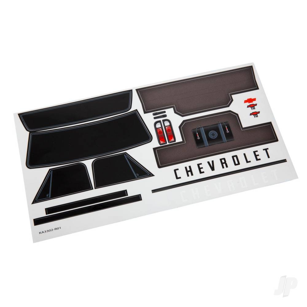 Traxxas Decal sheet, Chevrolet C10 9413