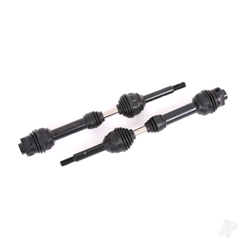 Traxxas Driveshafts, rear, steel-spline constant-velocity (complete assembly) (2) 9450R