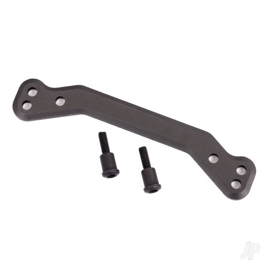 Traxxas Draglink, steering, 6061-T6 aluminium (dark titanium-anodised)/ 3x14mm SS (2) 9546A