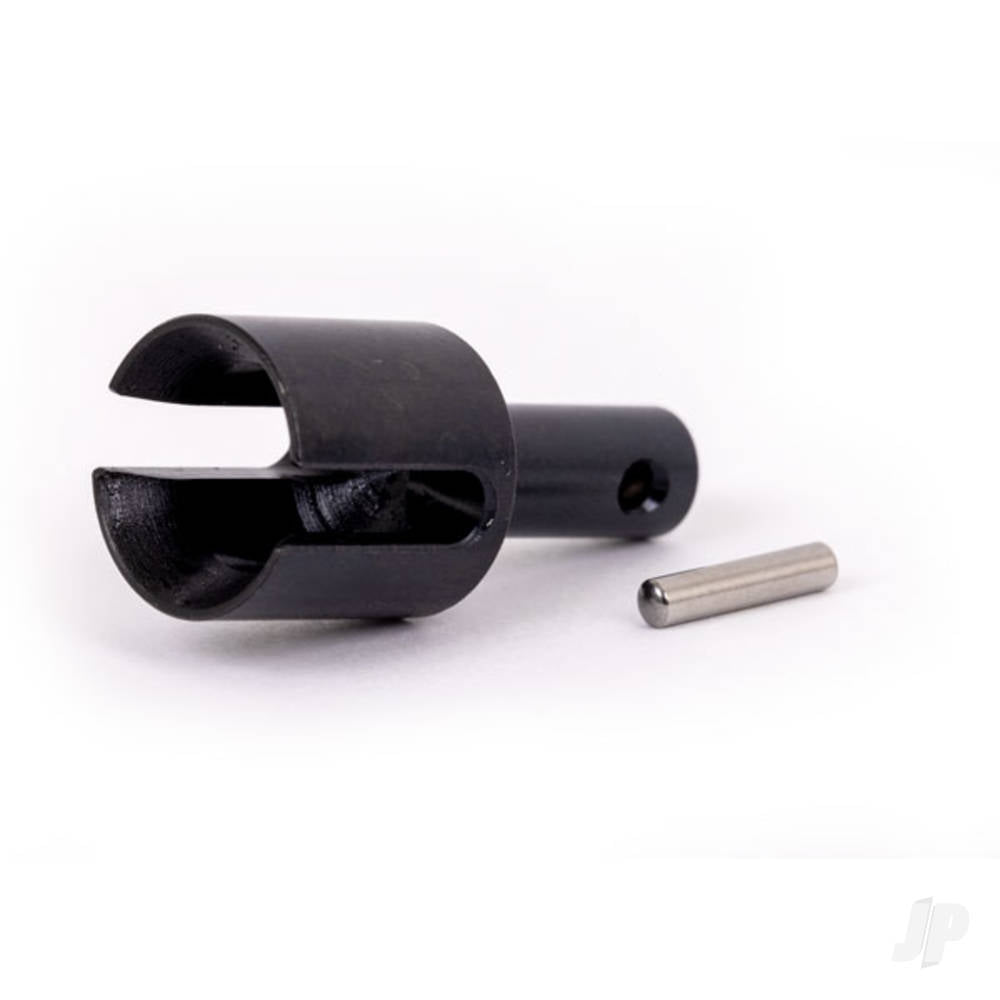 Traxxas Differential output cup, center (hardened steel) / 2.5x12mm pin 9586