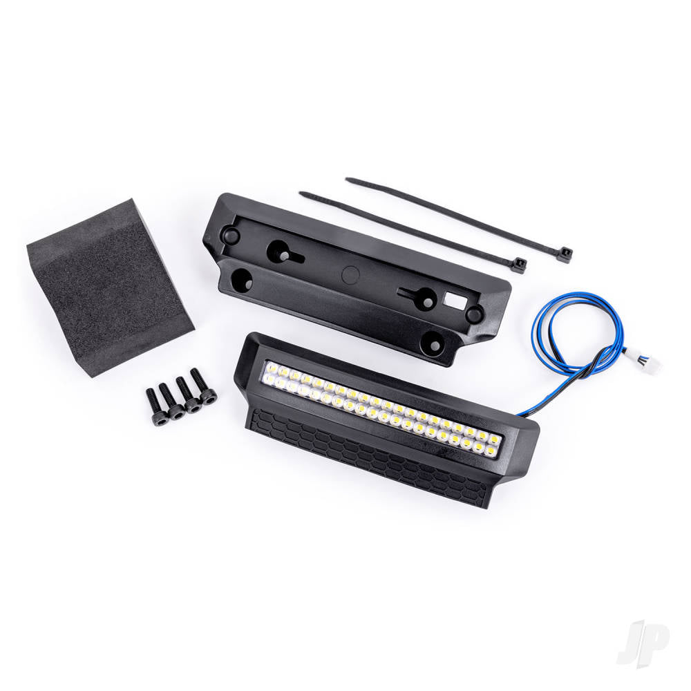 Traxxas Bumper, front (body) (with LED lights)/ bumper mount (fits #9511 body) 9692