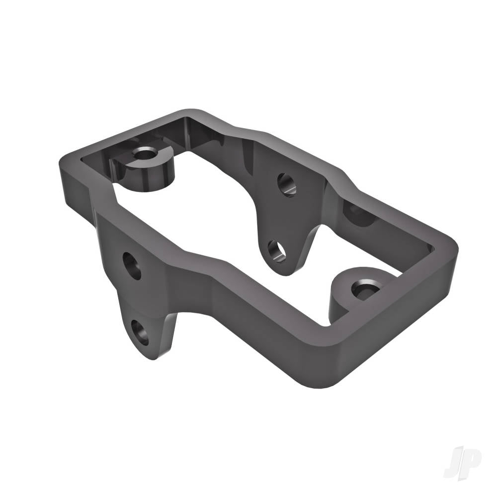 Traxxas Servo mount, 6061-T6 Aluminium (grey-anodised) 9739-GRAY