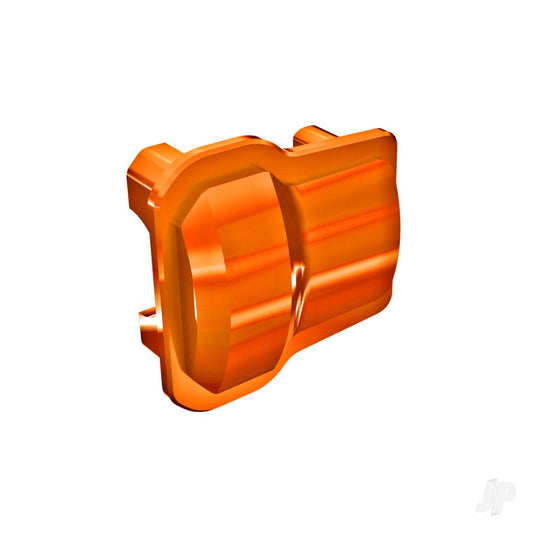 Traxxas Axle cover, 6061-T6 aluminium (orange-anodised) (2)/ 1.6x12mm BCS (with threadlock) (8) 9787-ORNG