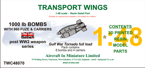 AIM - Transport Wings TWC48070 1:48 Gulf War Tornado
