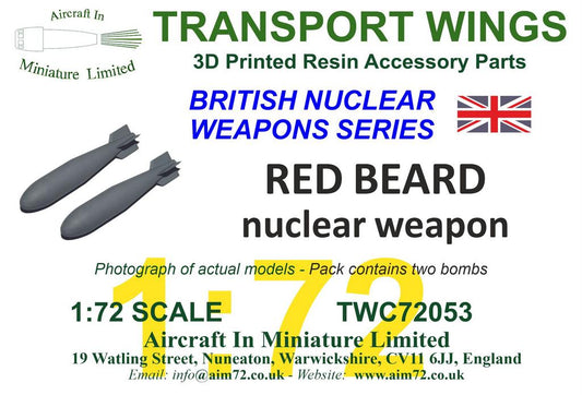 AIM - Transport Wings TWC72053 1:72 Red Beard