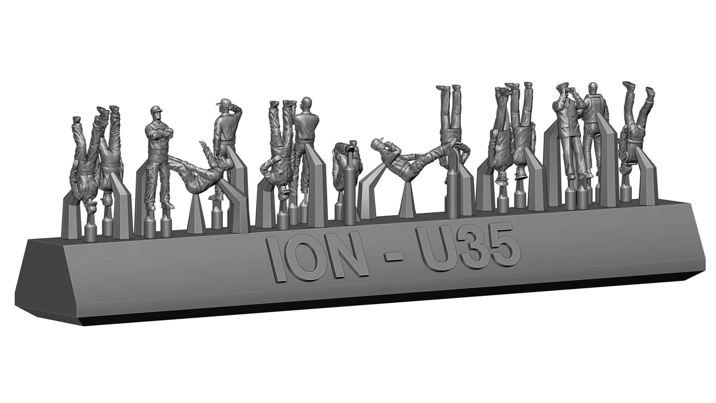ION Model U350-003 1:350 Modern US Navy