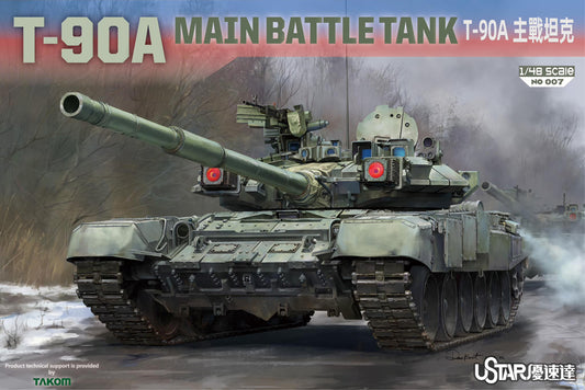 U-Star UANO007 Russian T-90A Main Battle Tank 2005-Present 1:48
