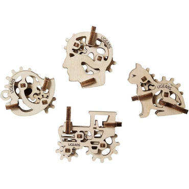 UGEARS 70029 U-Fidget Tribiks Wooden Model Kit