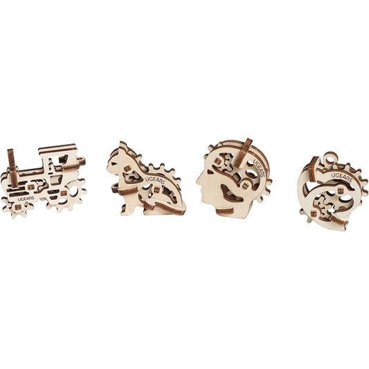 UGEARS 70029 U-Fidget Tribiks Wooden Model Kit