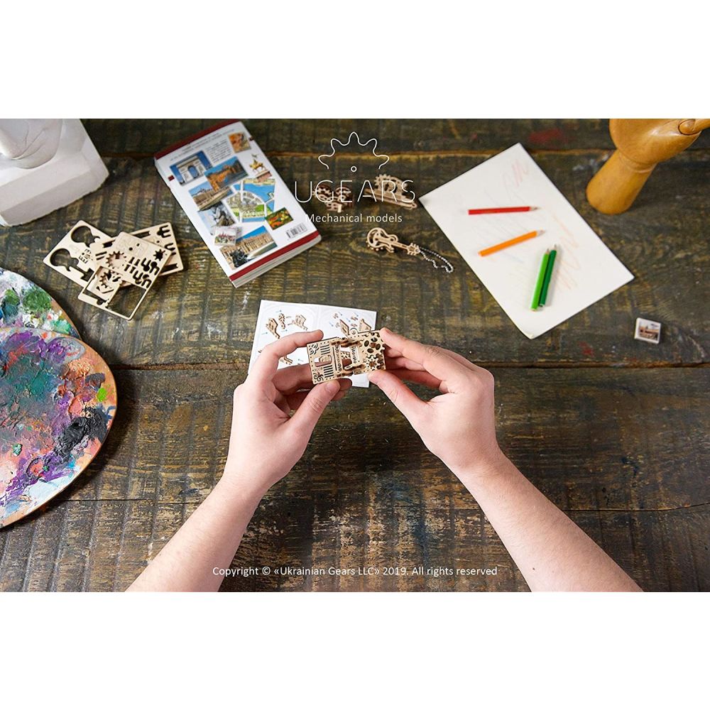 UGEARS 70041 U-Fidget Creation Wooden Model Kit