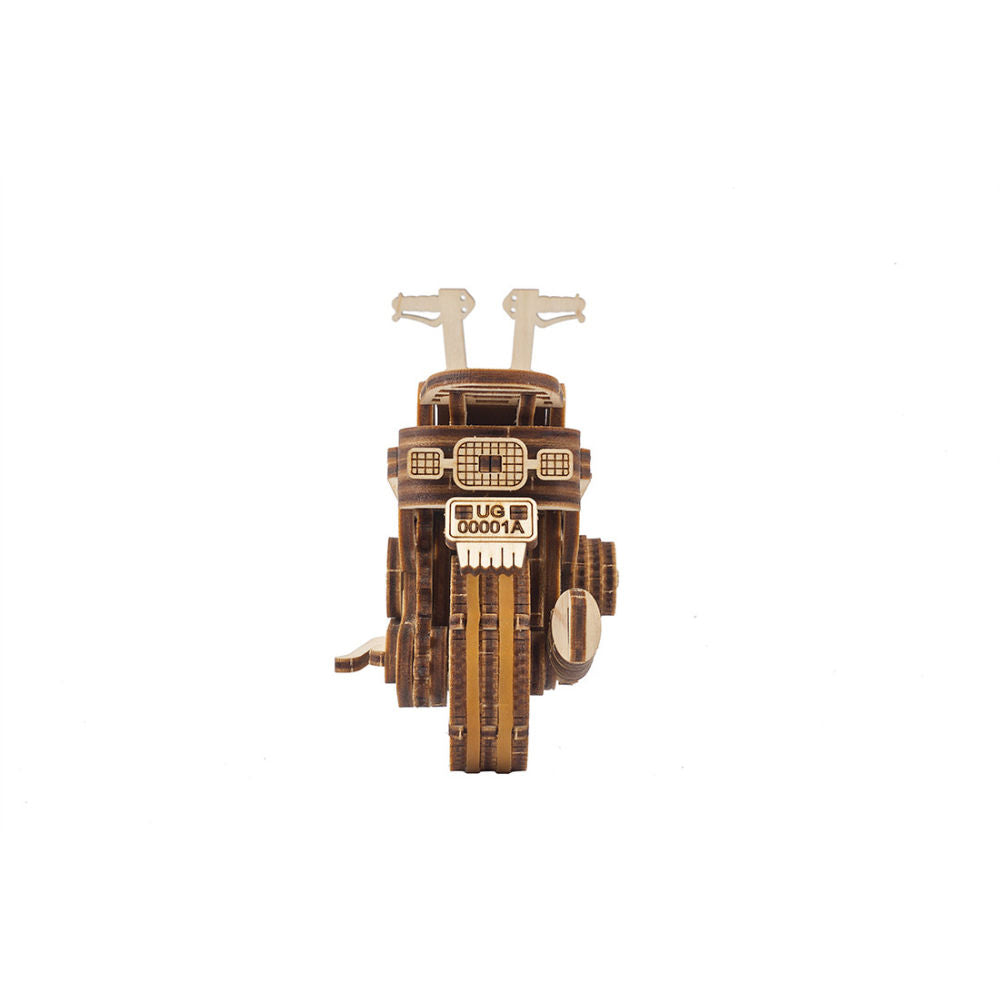 UGEARS 70168 Moto Compact Folding Scooter Wooden Model Kit