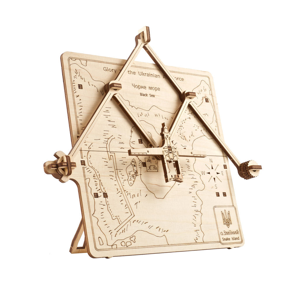 UGEARS 70186 Liberation of Snake Island Wooden Model Kit
