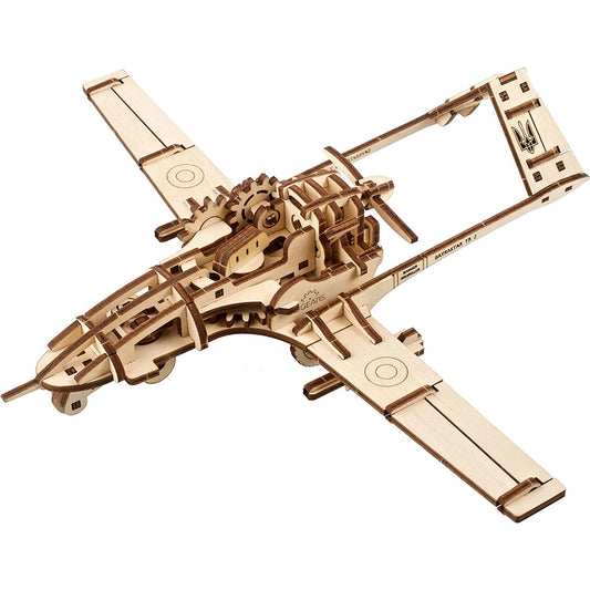 UGEARS 70189 Bayraktar TB2 Combat Drone Wooden Model Kit