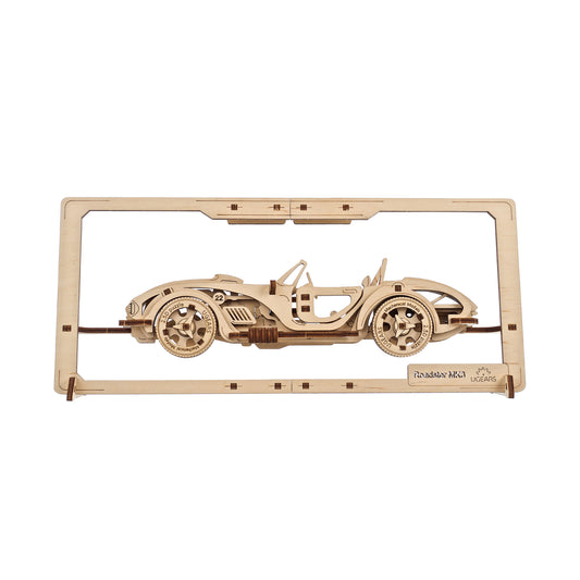 UGEARS 70195 Roadster MK3 2.5D Puzzle Wooden Model Kit