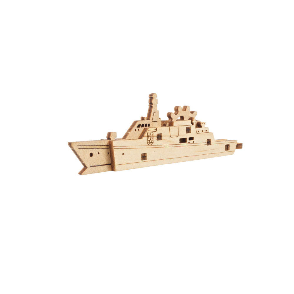 UGEARS 70198 U-Fidgets Invincibility Wooden Model Kit