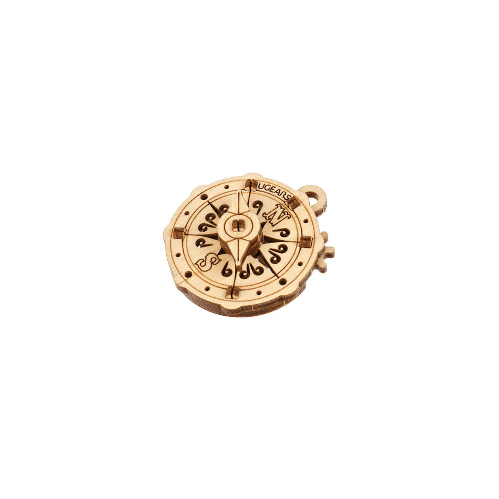 UGEARS 70201 U-Fidgets Atlantic Ocean Wooden Model Kit