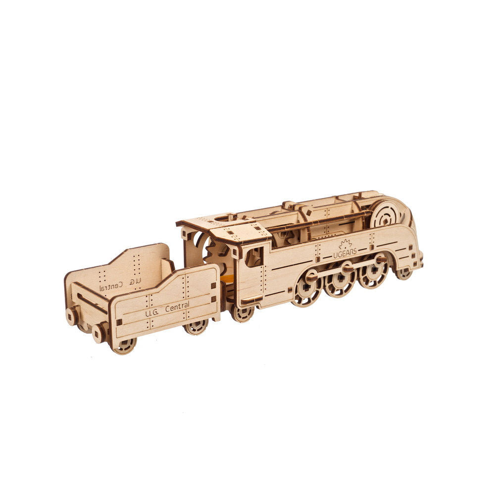 UGEARS 70228 Mini Locomotive Wooden Model Kit
