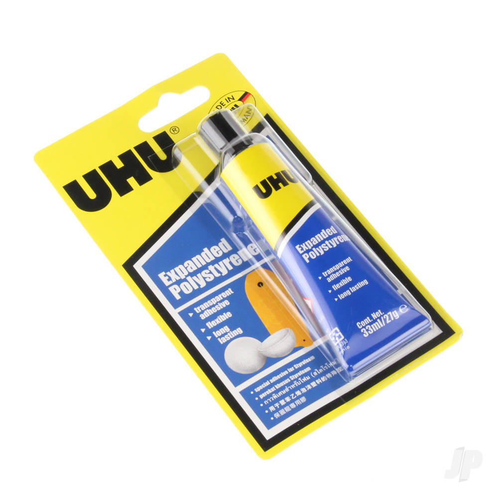UHU Expanded Polystyrene Adhesive 33ml 37590