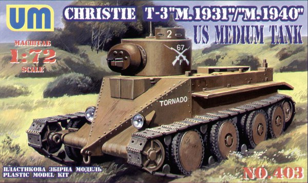 UM-MT UMMT403 1:72 T-3 Christie U.S