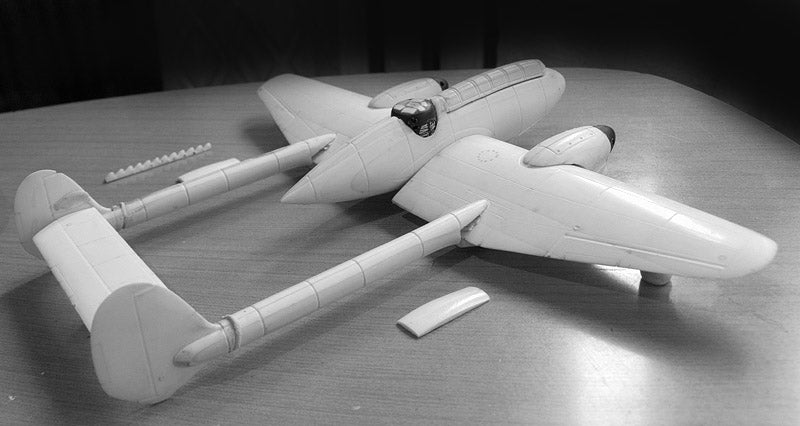 Unicraft UNI72127 1:72 Boulton-Paul P.79b British WWII Night Fighter