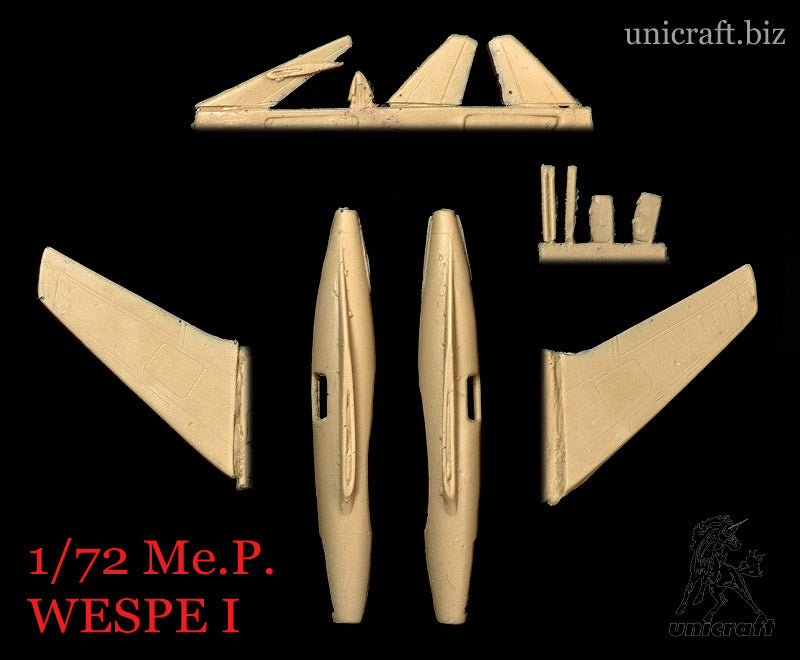 Unicraft UNI72153 1:72 Messerschmitt P