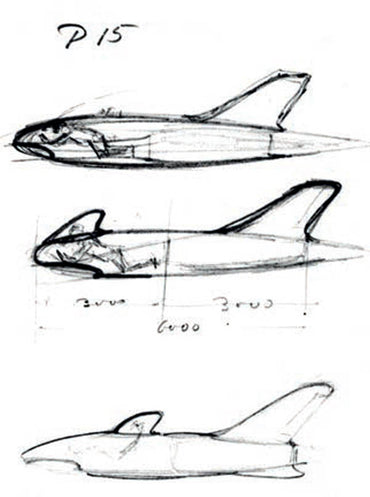 Unicraft UNI72157 1:72 Lippisch P.15-06 German WWII jet project