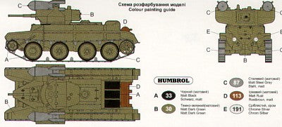 Unimodel UNIM313 1:72 Soviet RBT-5 wheel-track tank