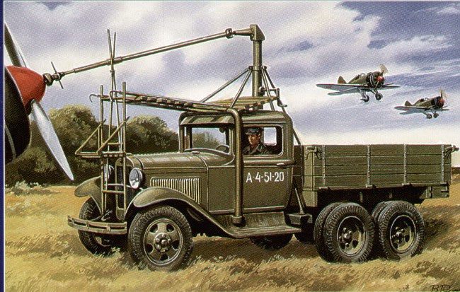 Unimodel UNIM321 1:72 Airfield starter AS-2 on Soviet GAZ AAA chassis