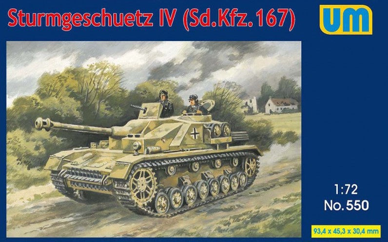 Unimodel UNIM550 1:72 Sturmgeschutz/StuG IV