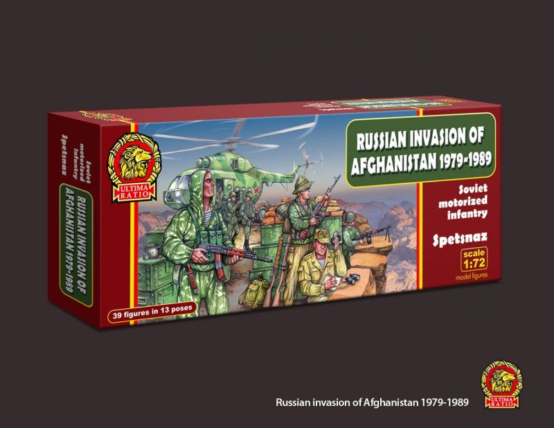 Ultima Ratio UR7202 1:72 Soviet Motorised Infantry & Spetsnaz 1979-89