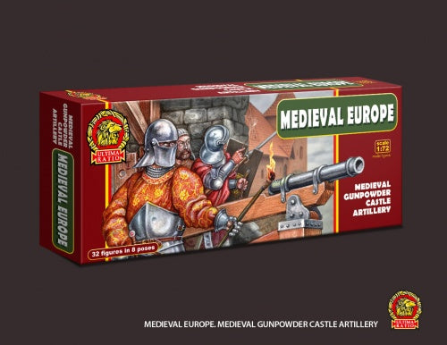 Ultima Ratio UR7209 1:72 Medieval Gunpowder Castle Artillery.