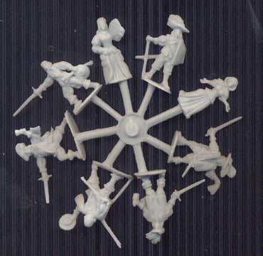 Ultima Ratio UR7212 1:72 Musketeers of military household of the King of France