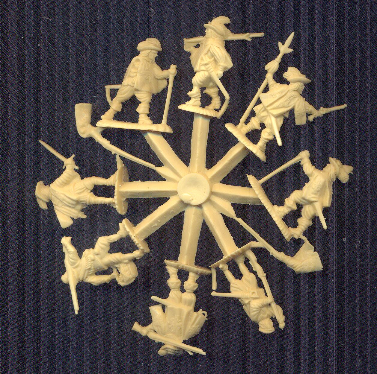 Ultima Ratio UR7212 1:72 Musketeers of military household of the King of France