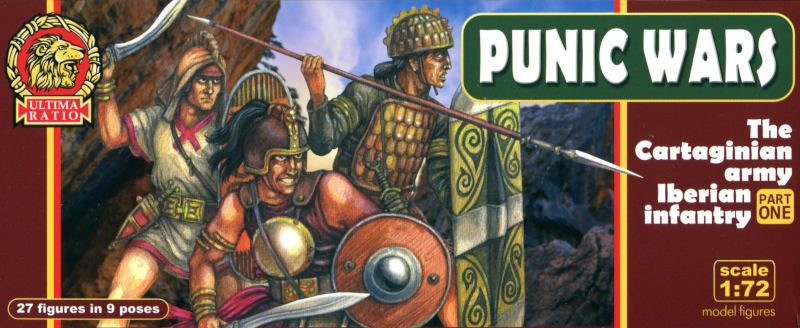 Ultima Ratio UR7216 1:72 PUNIC WARS The Cartaginian army Iberian Infantry
