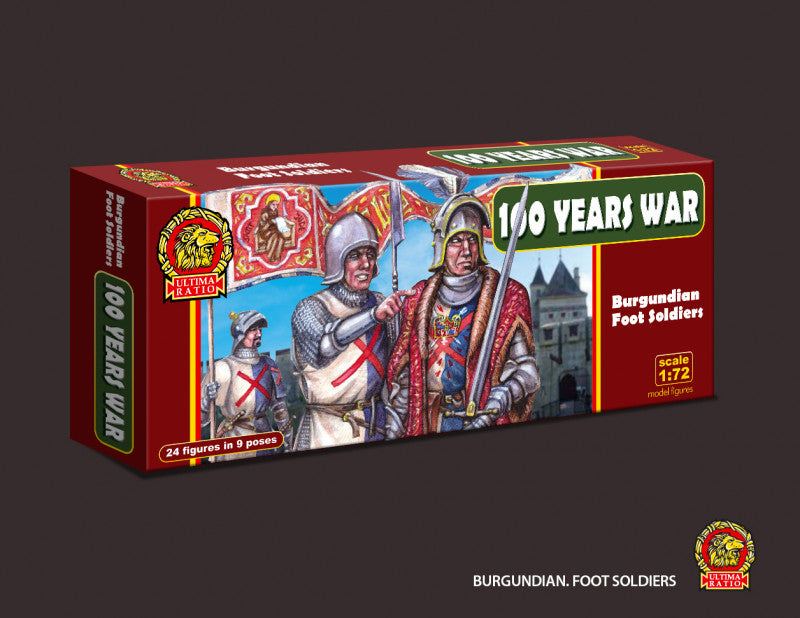 Ultima Ratio UR7222 1:72 Burgundian Foot Soldiers, 100 Years War.