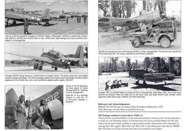 Ventura VA3291 1:32 RNZAF Grumman TBF-1C Avengers #2, Pacific Theatre, 1944