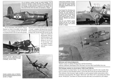 Ventura VA48113 1:48 RNZAFVought F4U-1D Corsairs