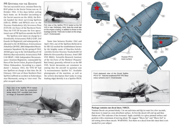 Ventura VA48121 1:48 European Spitfire PR.IV and PR.XI