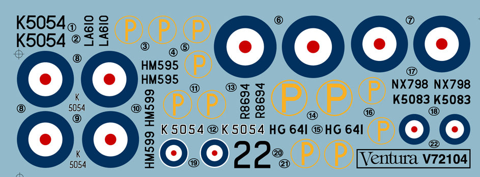 Ventura VA72104 1:72 British Prototypes