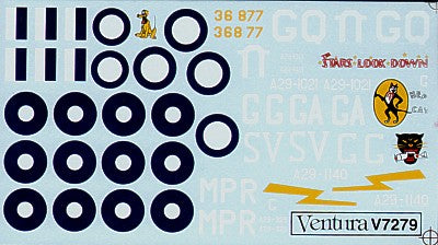 Ventura VA7279 1:72 North-American P-51B and RAAF Curtiss P-40N