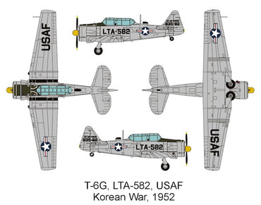 Valom VAL14409 1:144 North-American T-6G Texan