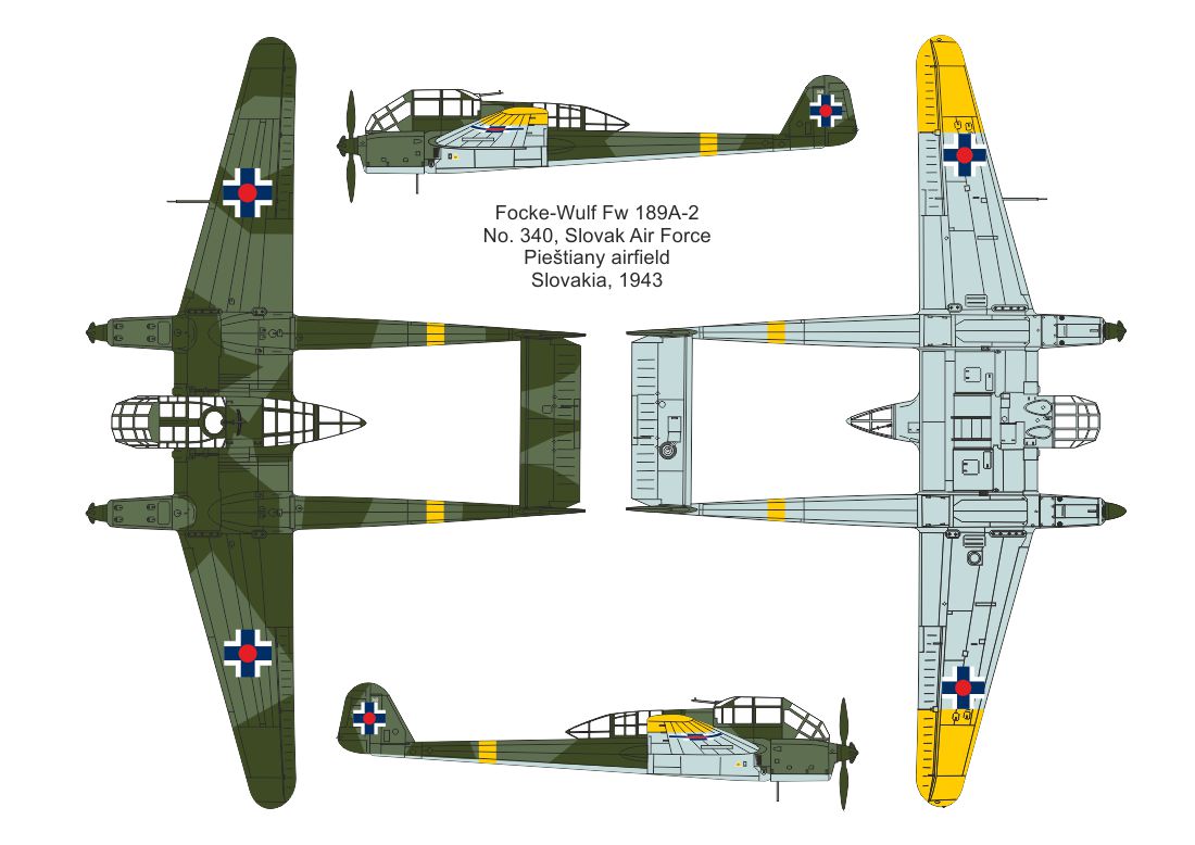 Valom VAL14446 1:144 Focke-Wulf Fw-189A-1