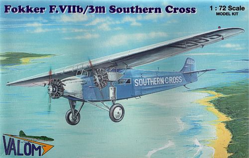 Valom VAL72072 1:72 Fokker F.VIIb/3m Southern Cross