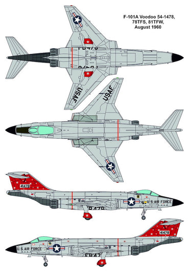 Valom VAL72094 1:72 McDonnell F-101A Voodoo