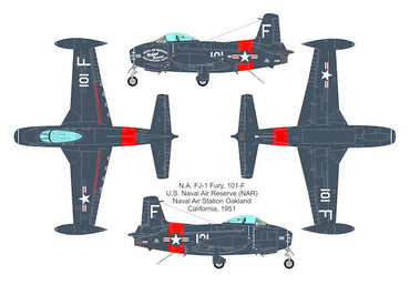 Valom VAL72104 1:72 North-American FJ-1 Fury