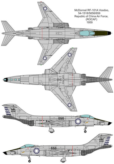 Valom VAL72115 1:72 McDonnell RF-101A Voodoo