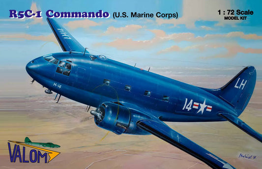 Valom VAL72153 1:72 Curtiss R5C-1 Commando 'USMC'