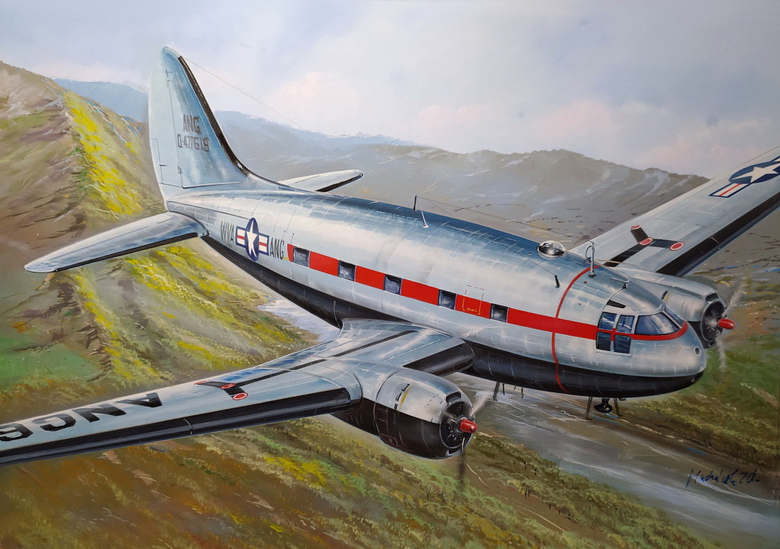 Valom VAL72154 Curtiss C-46D Air National Guard 1:72